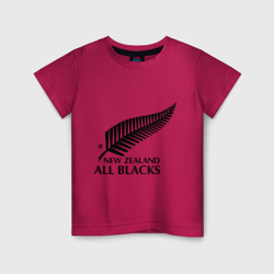 Детская футболка хлопок All blacks