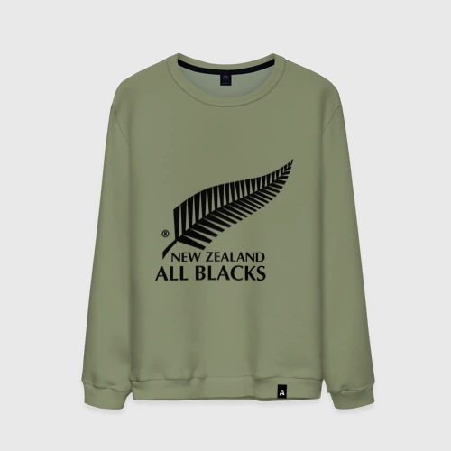 Мужской свитшот хлопок All blacks