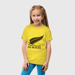 Детская футболка хлопок All blacks - фото 2