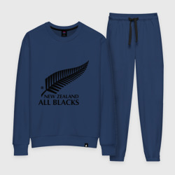 Женский костюм хлопок All blacks