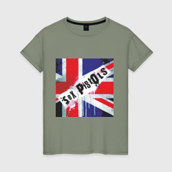 Женская футболка хлопок Sex Pistols 2