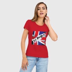 Женская футболка хлопок Slim Sex Pistols 2 - фото 2