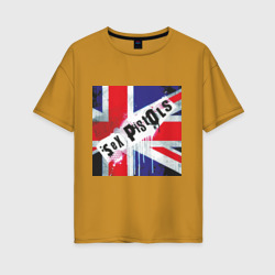 Женская футболка хлопок Oversize Sex Pistols 2