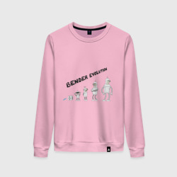 Женский свитшот хлопок Bender evolution