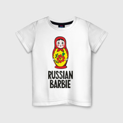 Детская футболка хлопок Russian Barbie