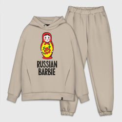 Мужской костюм oversize хлопок Russian Barbie