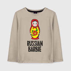 Детский лонгслив хлопок Russian Barbie