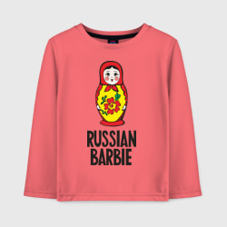 Детский лонгслив хлопок Russian Barbie