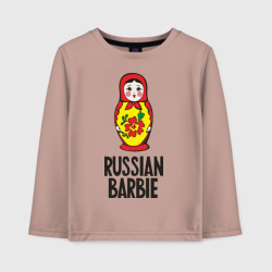 Детский лонгслив хлопок Russian Barbie