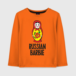 Детский лонгслив хлопок Russian Barbie