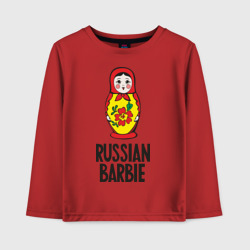 Детский лонгслив хлопок Russian Barbie