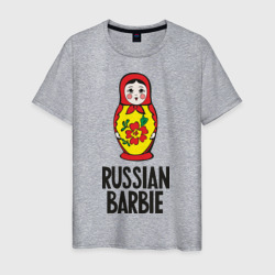 Мужская футболка хлопок Russian Barbie