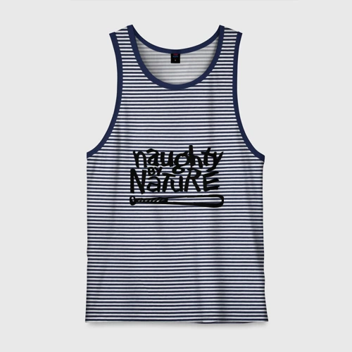 Мужская майка хлопок Naughty by nature