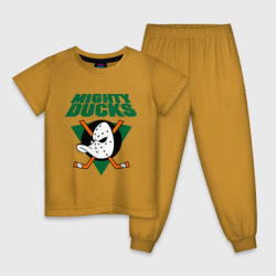 Детская пижама хлопок Anaheim Mighty Ducks 2