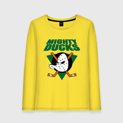 Женский лонгслив хлопок Anaheim Mighty Ducks 2