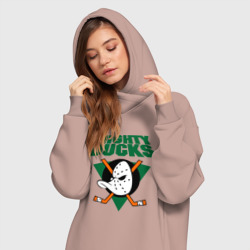 Платье-худи хлопок Anaheim Mighty Ducks 2 - фото 2