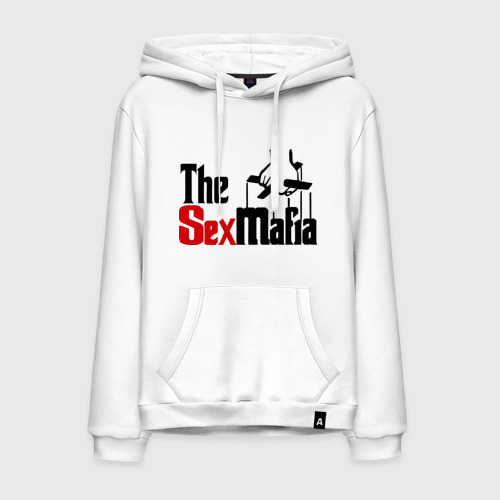 Мужская толстовка хлопок The SexMafia, цвет белый