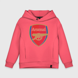 Детское худи Oversize хлопок FA Premier League. Arsenal FC