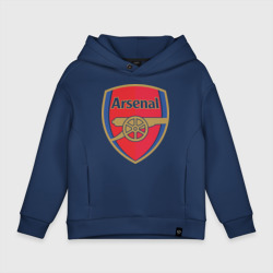 Детское худи Oversize хлопок FA Premier League. Arsenal FC