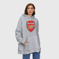 Худи SuperOversize хлопок FA Premier League. Arsenal FC - фото 2