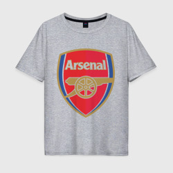 Мужская футболка хлопок Oversize FA Premier League. Arsenal FC