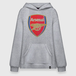 Худи SuperOversize хлопок FA Premier League. Arsenal FC