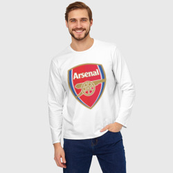 Мужской лонгслив oversize хлопок FA Premier League. Arsenal FC - фото 2