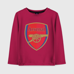 Детский лонгслив хлопок FA Premier League. Arsenal FC