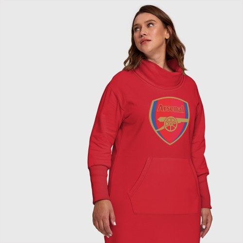 Платье удлиненное хлопок FA Premier League. Arsenal FC - фото 7