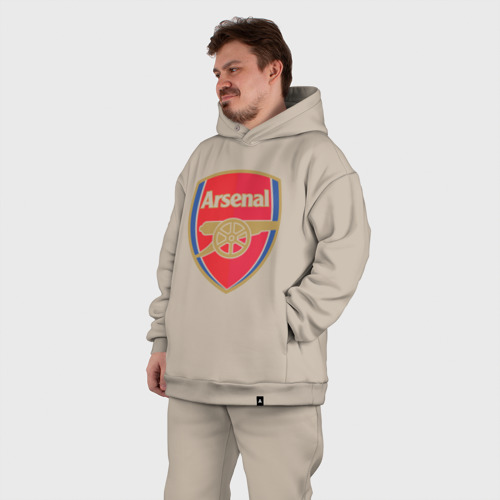 Мужской костюм oversize хлопок с принтом FA Premier League Arsenal FC, фото #5