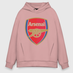 Мужское худи Oversize хлопок FA Premier League. Arsenal FC