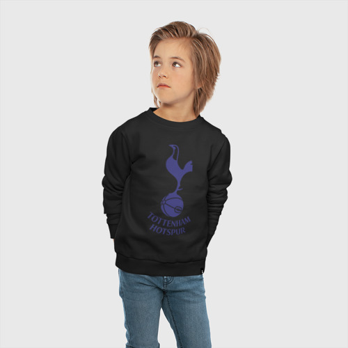 Детский свитшот хлопок FA Premier League-Tottenham Hotspur FC, цвет черный - фото 5