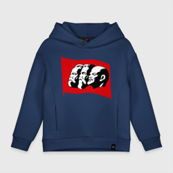 Детское худи Oversize хлопок Маркс, Энгельс, Ленин