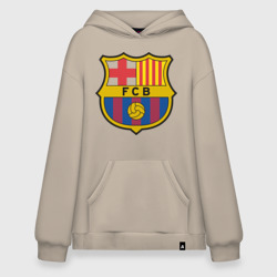 Худи SuperOversize хлопок Spanish Primera. FC Barсelona