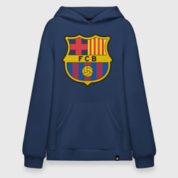 Худи SuperOversize хлопок Spanish Primera. FC Barсelona