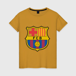 Женская футболка хлопок Spanish Primera. FC Barсelona