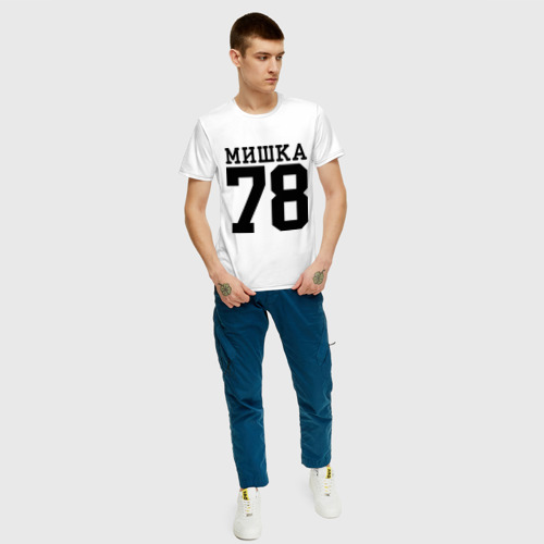 Мужская футболка хлопок МИШКА 78 118005 - купить по цене 1330 руб в  интернет-магазине ВсеМайки