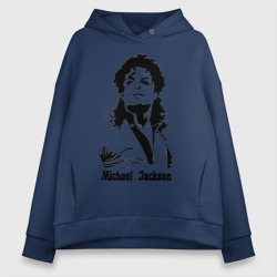 Женское худи Oversize хлопок Michael Jackson