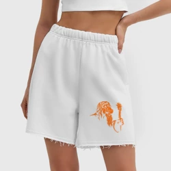 Женские шорты oversize футер хлопок Мастер альф - фото 2