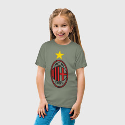Детская футболка хлопок Italian Serie A. AC Milan - фото 2