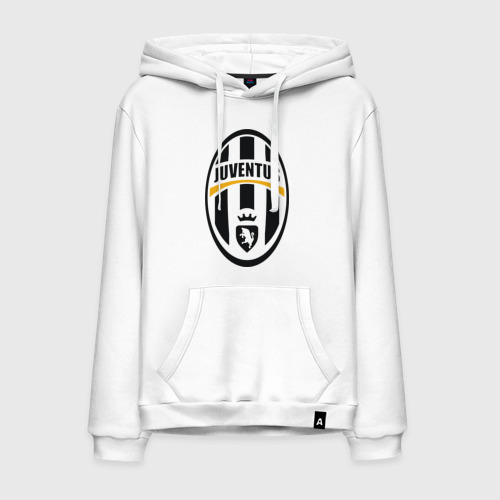 Мужская толстовка хлопок Italian Serie A. Juventus FC, цвет белый