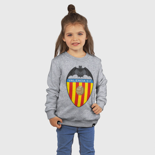 Детский свитшот хлопок Spanish Primera. Valencia FC, цвет меланж - фото 3
