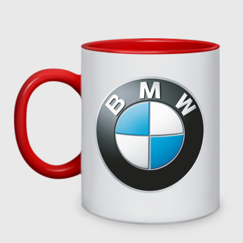 Кружка двухцветная BMW