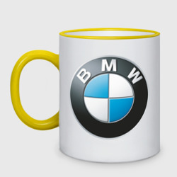 Кружка двухцветная BMW