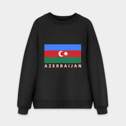 Мужской свитшот oversize без начеса хлопок Азербайджан