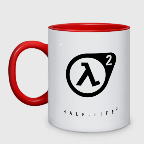 Кружка двухцветная Half - Life 2