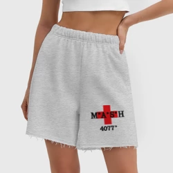 Женские шорты oversize футер хлопок M*A*S*H - фото 2