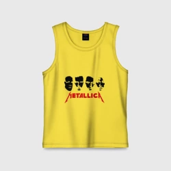 Детская майка хлопок Metallica Лица