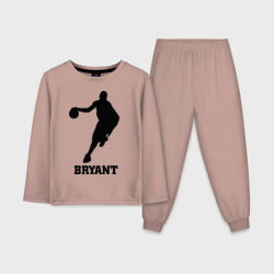Детская пижама с лонгсливом хлопок Basketball Star - Kobe Bryant