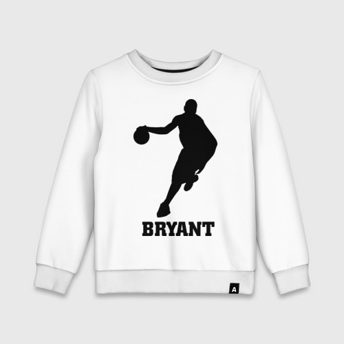 Детский свитшот хлопок Basketball Star - Kobe Bryant, цвет белый